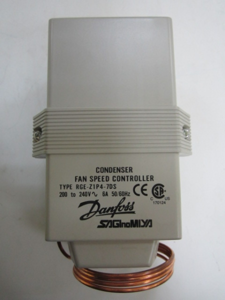 Регулятор скорости вращения вентилятора Danfoss RGE-Z1P4-7DS (0.2-6 А)